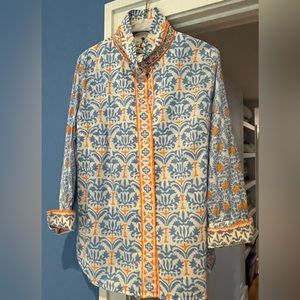 Gretchen Scott super cute cotton blouse